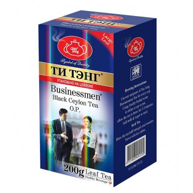 Чай чёрный 'Ти Тэнг' - Для бизнесменов, картон, 200 г.