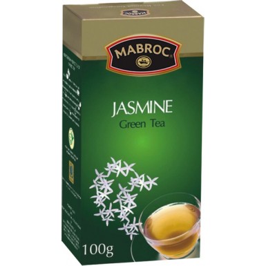 Чай зелёный ТМ 'Маброк' - Жасмин, картон, 100 гр.