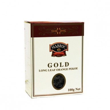 Чай чёрный ТМ 'Маброк' - Голд OP, 100 гр.