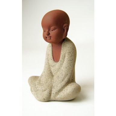 Чайная игрушка - Дитя Будды, №3, матовая керамика