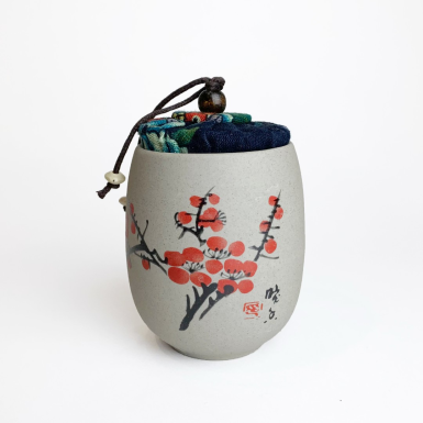 Чайница - Сакура, керамика, 180 мл.