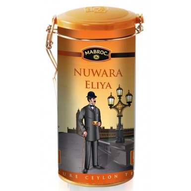 Чай чёрный ТМ 'Маброк' - Нувара Элия, банка с клипсой, 200 гр.