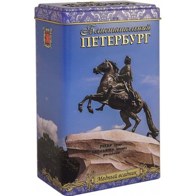 Подарочный чай ТМ "ИЗБРАННОЕ ИЗ МОРЯ ЧАЯ",  Блистательный Петербург (1155) - Медный всадник