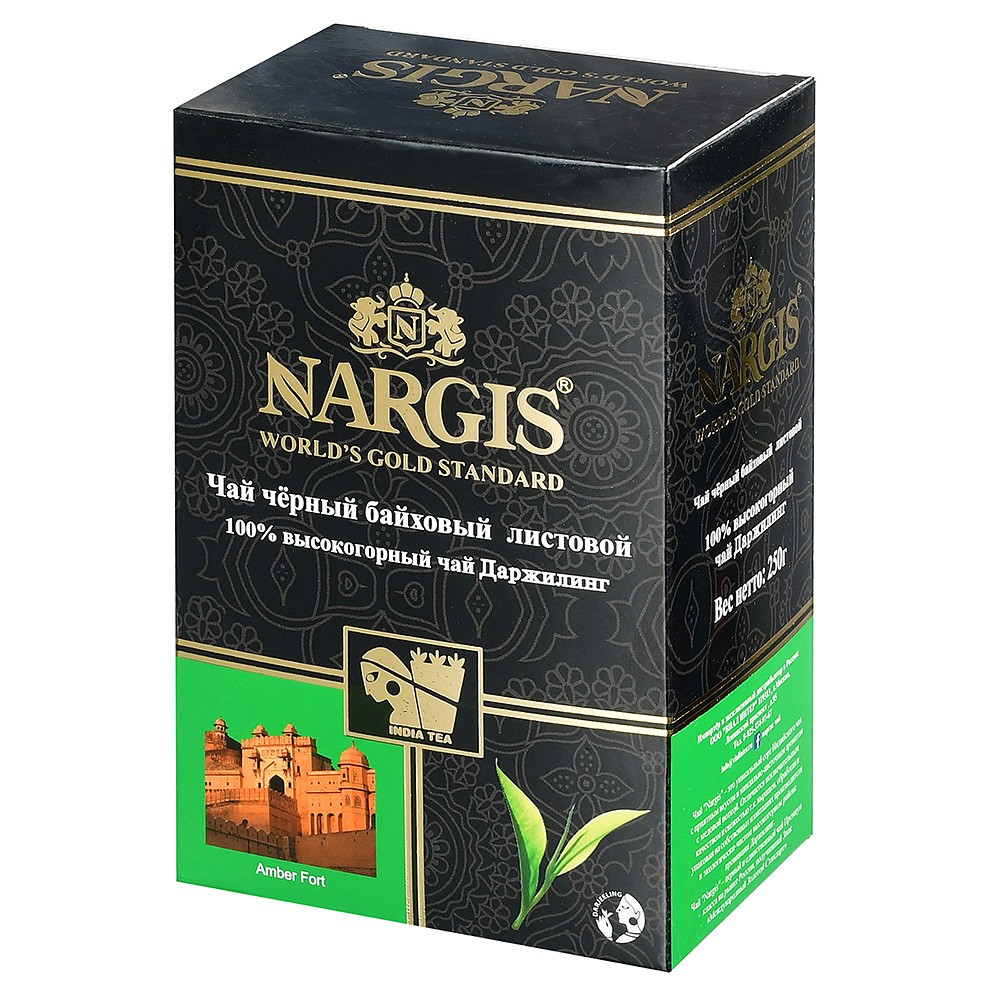 Чай Наргис Darjeeling черный листовой Индия 250 г
