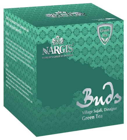 Чай Наргис Buds зеленый крупный лист Индия 100 г