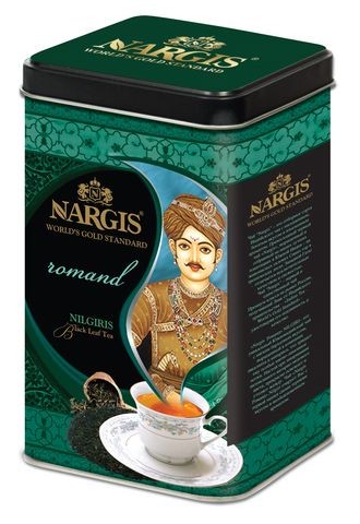 Чай Наргис Romand Nilgiri черный листовой Индия 200 г ж/б