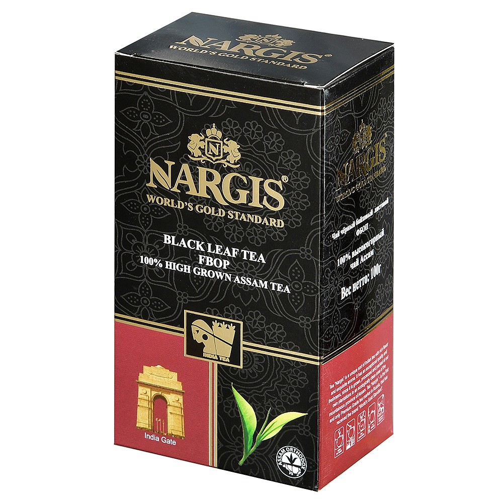 Чай Наргис Assam FBOP листовой Индия 250 г