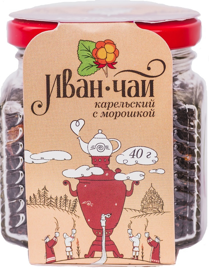 Иван-чай карельский с морошкой 40 гр.