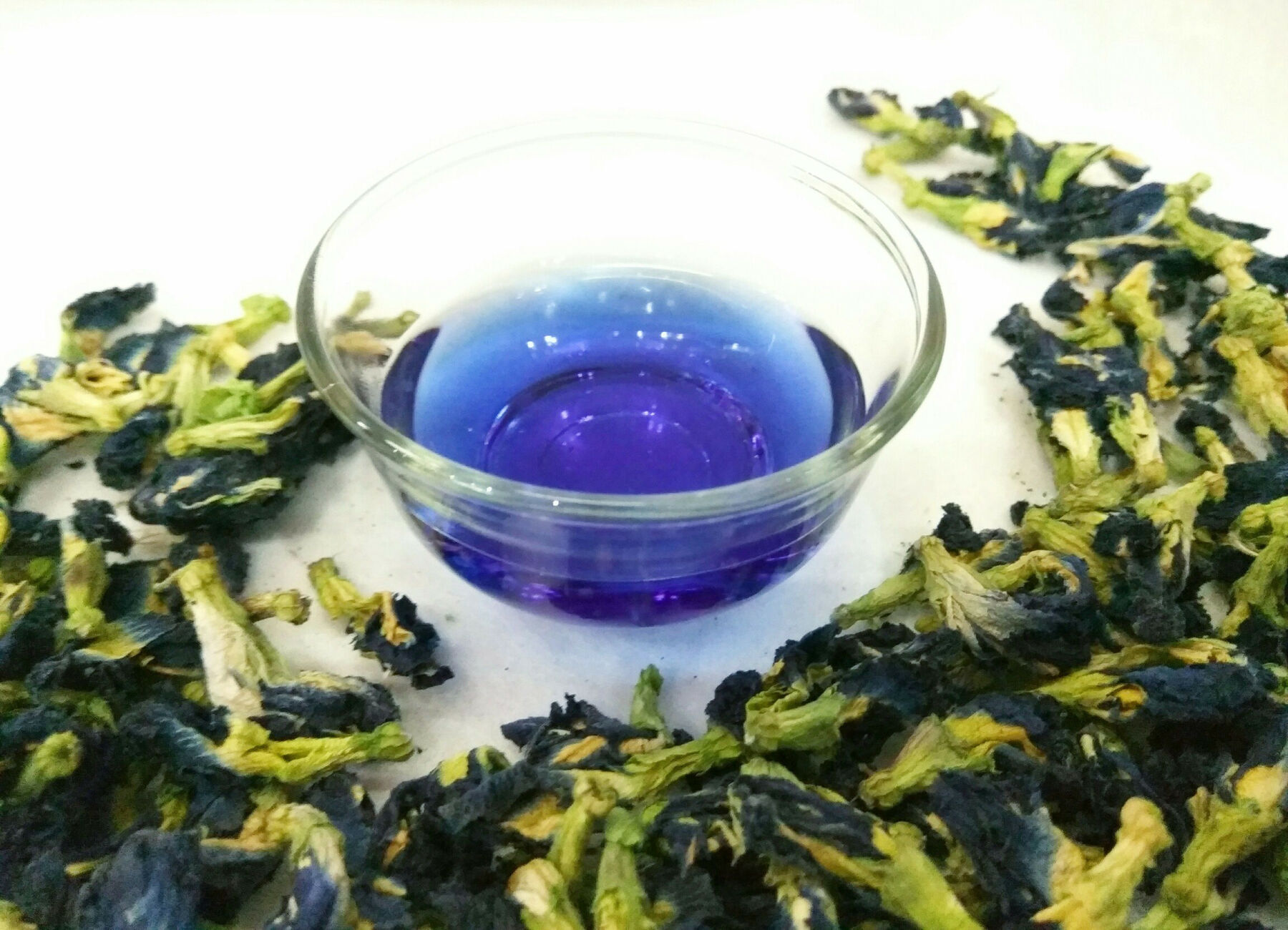 Синий Тайский чай Клитория Тройчатая (Анчан), 1 гр.