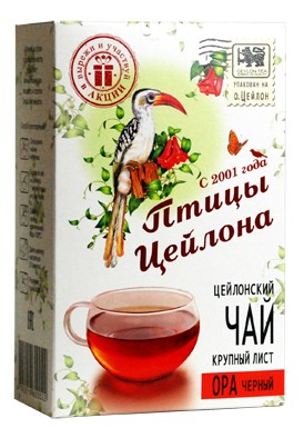 Чай "Птицы Цейлона" OPA, крупнолист. 100 гр.