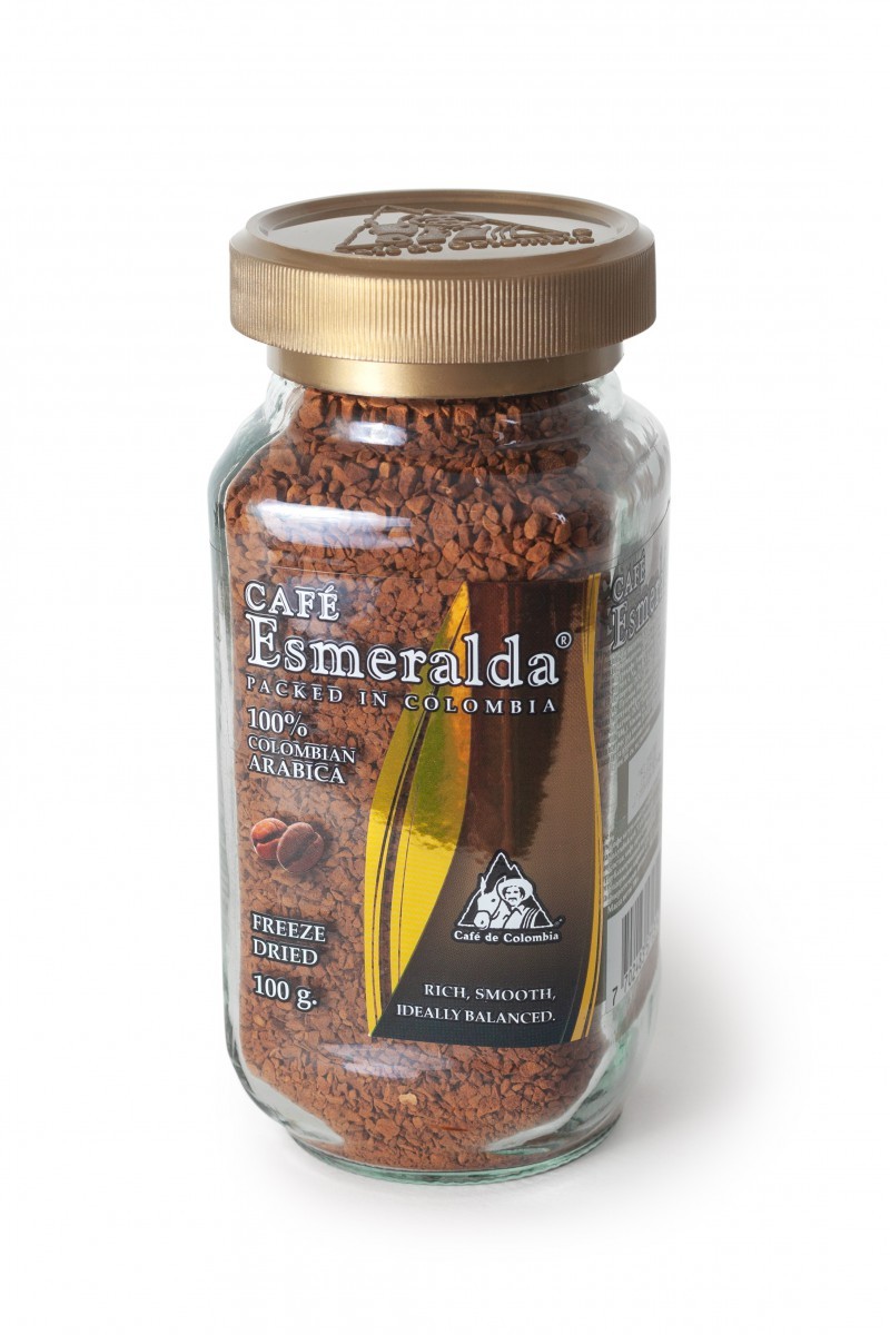 Кофе сублимированный "Cafe Esmeralda", стекло, 100 г.