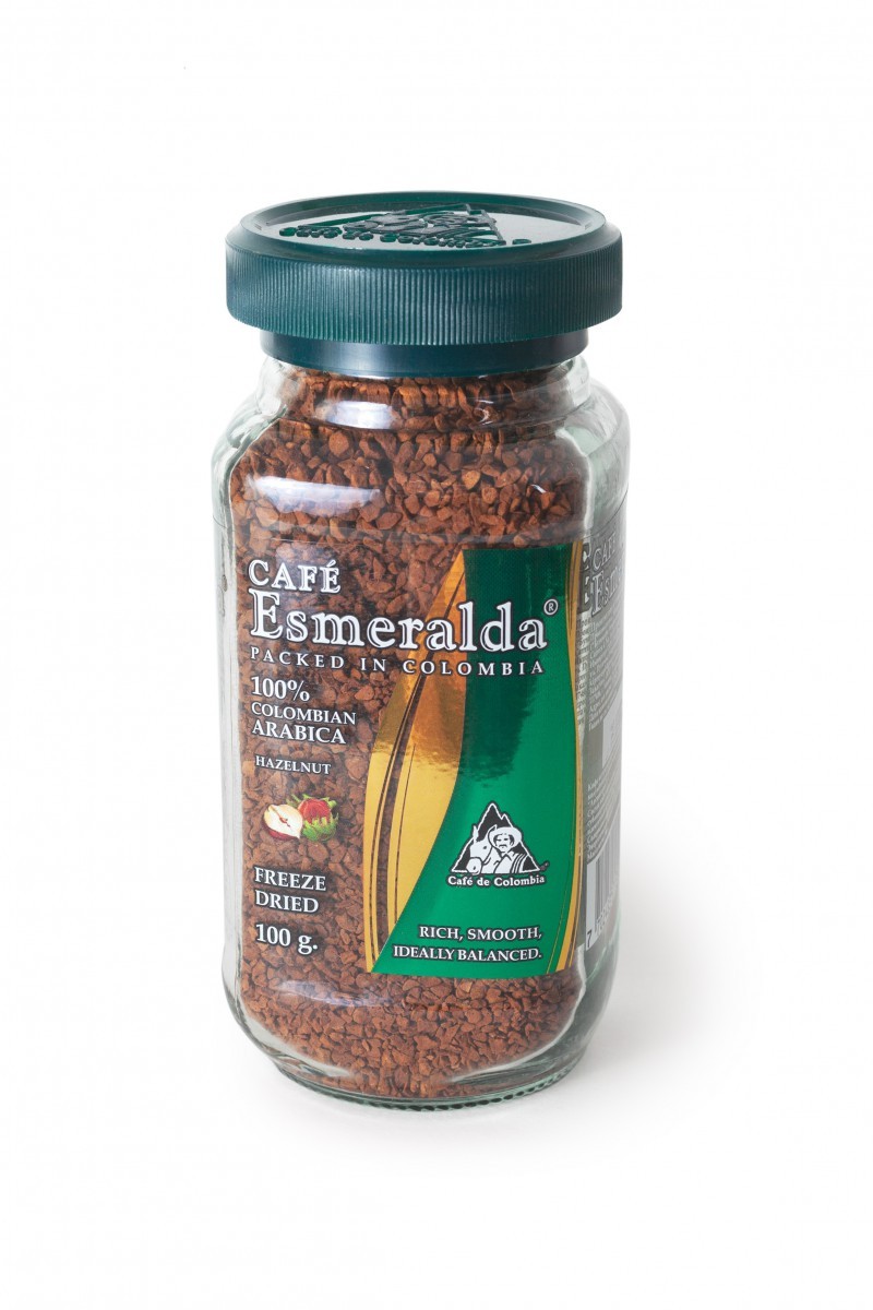 Кофе сублимированный "Cafe Esmeralda" Лесной орех 100 г.