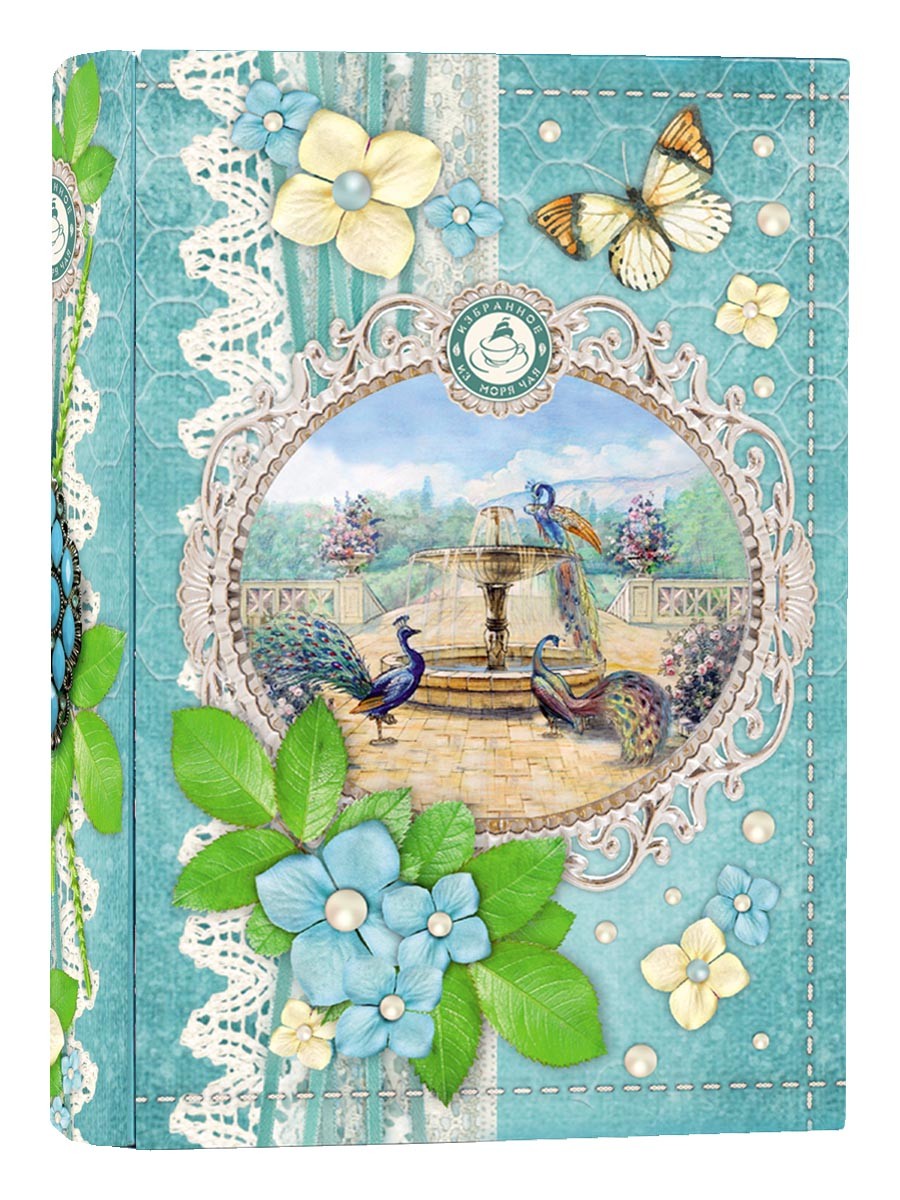 Чай "ИМЧ" Книга - Цветущий сад (6903), жесть, 75 гр