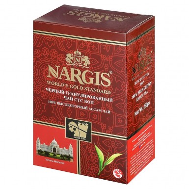 Чай чёрный ТМ 'Наргис' - BOP, гранулированный, Ассам, 250 г.