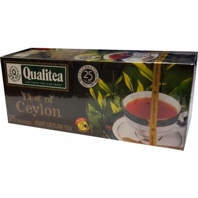 Чай 'Кволити' Лучший Цейлонский, 25 пакетов