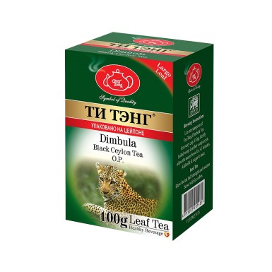 Чай чёрный 'Ти Тэнг' - Димбула О.Р., картон, 100 г.