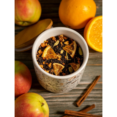 Чай чёрный - Апельсиновое печенье, Германия, 50 гр.