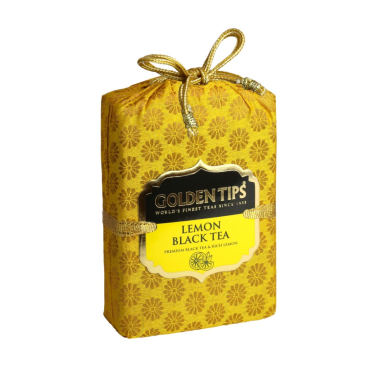 Чай индийский чёрный ТМ 'Голден Типс' - с  Лимоном, х/м, 100 гр.