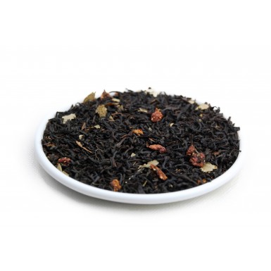 Чай чёрный - Клубника со сливками, Германия, 50 гр.