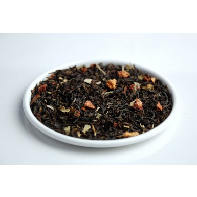 Чай чёрный - Земляника со сливками, Германия, 50 гр.