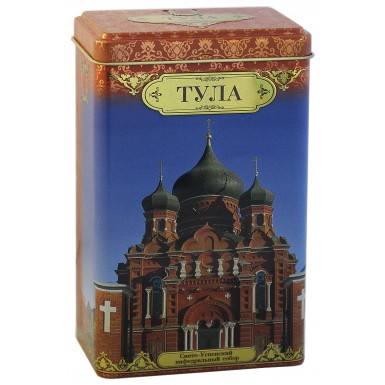 Чай чёрный  - Тула, Свято-Успенский собор, жесть, 75 гр.