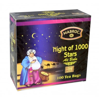Чай 'Маброк' Ночь 1000 звезд, 100 пак.