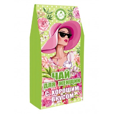 Чай чёрный - Чай для женщин с хорошим вкусом, картонная пачка, ИМЧ, 50 г.