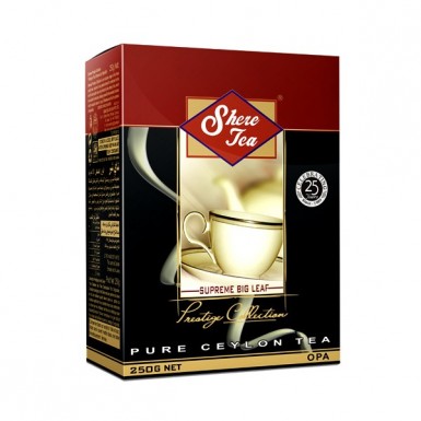 Чай чёрный ТМ 'Шери' - OPA (крупнолистовой), картон, 250 гр.