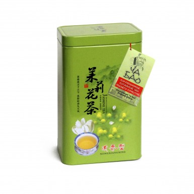 Чай зелёный ТМ 'Ча Бао' - Жасминовый, листовой, жесть, 100 гр.
