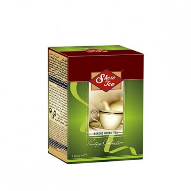 Чай зелёный ТМ 'Шери' - Зеленый,  картон, 100 гр.