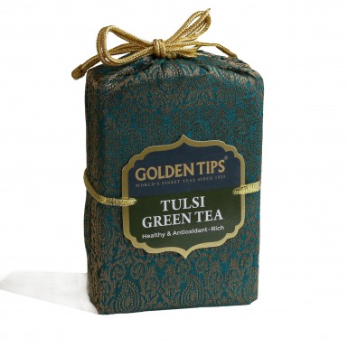 Чай 'Голден Типс'Тулси, зеленый, 100 гр