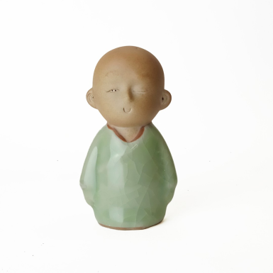 Чайная игрушка - Подмигивающий монах, керамика, Китай