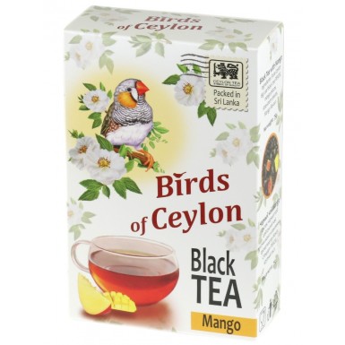 Чай чёрный 'Birds of Ceylon'  - Манго, картон, 75 гр.