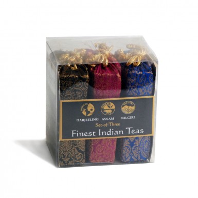 Чай ТМ 'Голден Типс' - Индийский сет (Ассам, Дарджилинг, Нилгири), мешочки в пластике, Индия, 150 гр.