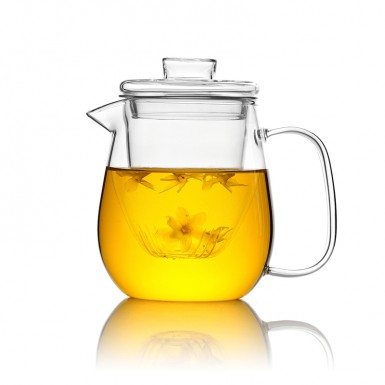 Чайник с заварочной колбой - Фенси (6704), 550мл., стекло