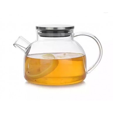 Чайник с ситечком в носике 'GET&JOY' Смарт (6706), 1000мл., стекло, металл