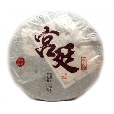 Чай Пуэр шу - Гунтин с горы Биндао, блин, 357 гр., Китай