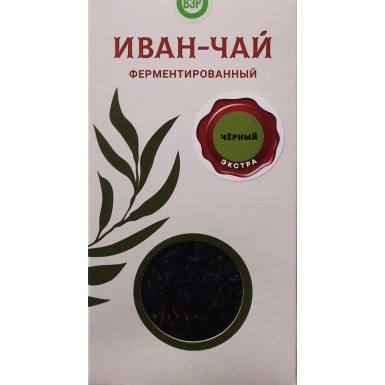 Иван-чай Вологодский - Чёрный (ферментированный), картон, 50 гр.