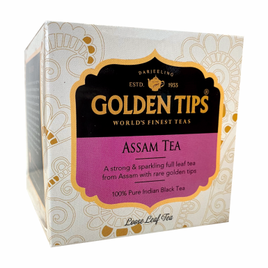 Чай чёрный ТМ 'Голден Типс' - Ассам, картон, 100 гр.