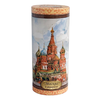 Чай чёрный - Москва, Храм Василия Блаженного, 50 гр., жесть