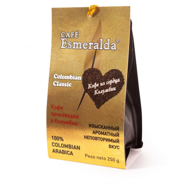 Кофе 'Cafe Esmeralda' Classic, в зернах, Колумбия, 250 гр.