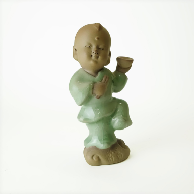 Чайная игрушка - Маленький Монах №14, керамика, Китай