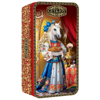 Чай чёрный китайский -Символ года Грациозная Лошадь, шкатулка, 50 гр.
