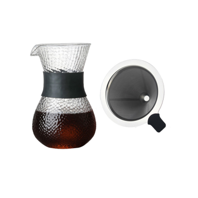 Набор для приготовления кофе - Кемекс, Кофейная Палитра, стекло, металл.