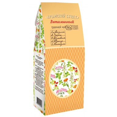 Чайный напиток 'Крымский букет'  Витаминный, 50 гр.