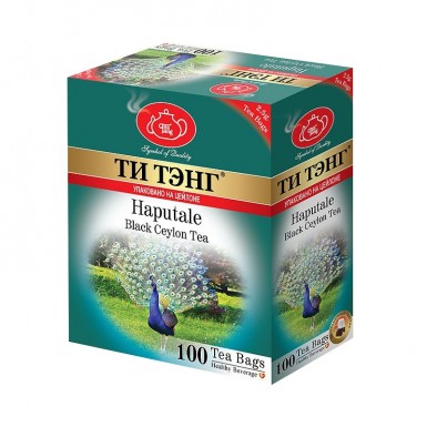 Чай чёрный ТМ 'Ти Тэнг' - Хапатале, 100 пак., 250г.