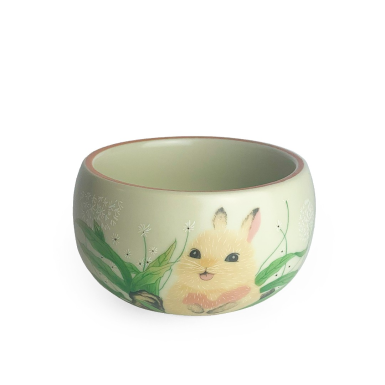 Чашка чайная (пиала) - Кролик, 120 мл., керамика