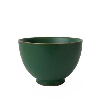 Чайная чашка (пиала) - Мрамор, зелёная, 120 мл., фарфор