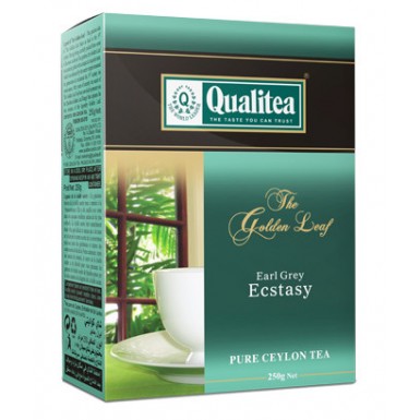 Чай чёрный ТМ 'Кволити' - Эрл Грэй, картон, 250 гр.