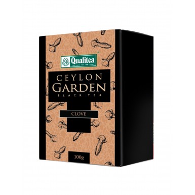 Чай 'Кволити' Цейлонский сад. черный с гвоздикой, 80 гр.